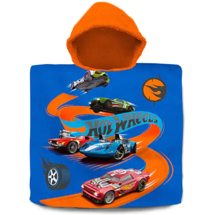 Hot Wheels cotton poncho towel termékfotója