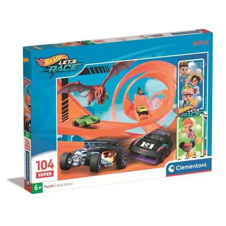 Hot Wheels puzzle 104pcs product photo