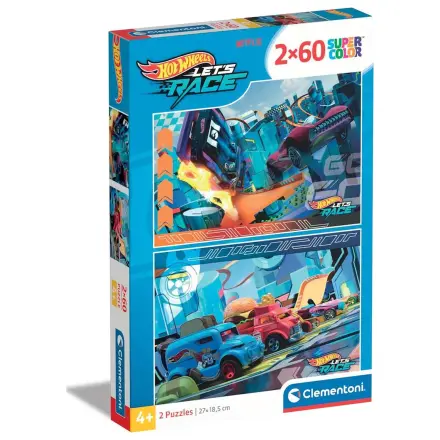 Hot Wheels puzzle 2x60pcs product photo