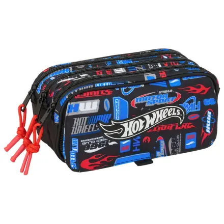 Hot Wheels triple pencil case product photo