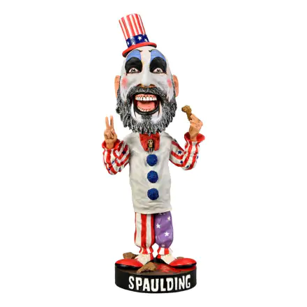 House of 1000 Corpses Head Knocker Bobble-Head Captain Spaulding 18 cm product photo