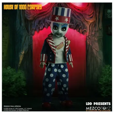 House of 1000 Corpses LDD Presents Doll Captain Spaulding 25 cm product photo