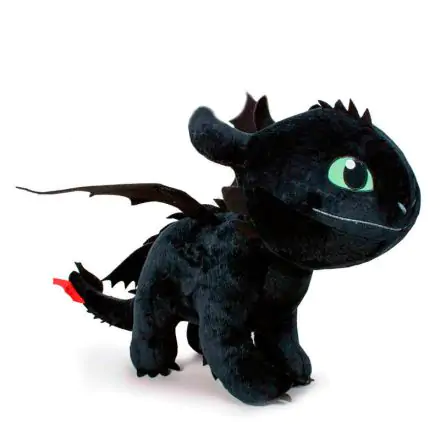 How To Train Your Dragon 3 Night Fury Toothless plush toy 60cm product photo