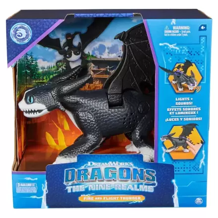 How to Train Your Dragon The Nine Realms Fire and Flight Thunder interactive dragon product photo