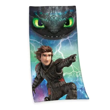 How To Train Your Dragon Velour Towel Hicks 75 x 150 cm product photo