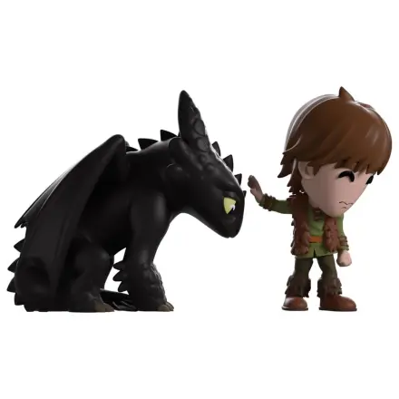 How to Train Your Dragon Vinyl Figure Meeting Toothless 11 cm      product photo