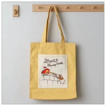 Howl's Moving Castle Tote Bag Calcifer & Heen product photo