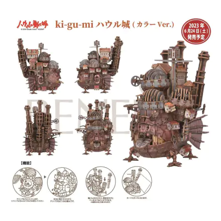 Howl's Moving Castle Wooden model Hauru's castle termékfotója
