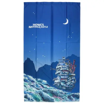 Howl's Moving Castle Noren Curtains Moonlit night product photo