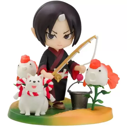 Hozuki no Reitetsu Hakotoniwa PVC Statue Hozuki & Shiro 11 cm termékfotója