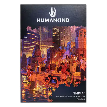 Humankind Jigsaw Puzzle India (1000 pieces) product photo