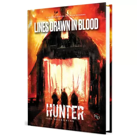 Hunter: The Reckoning 5th Edition RPG book Lines Drawn in Blood Sourcebook  *Englische Version* product photo