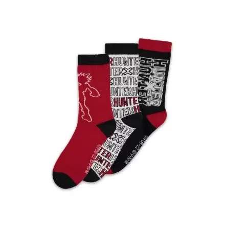 Hunter x Hunter Socks 3-Pack Logo 43-46 termékfotója