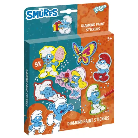 The Smurfs Happy Diamond Dotz Sticker 9-Piece product photo