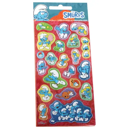 The Smurfs Happy Life Holographic Sticker Set product photo