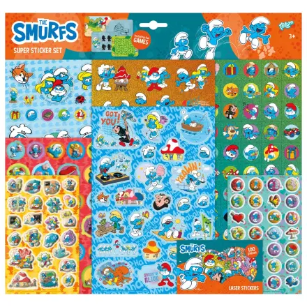 The Smurfs Happy Super Sticker Set product photo