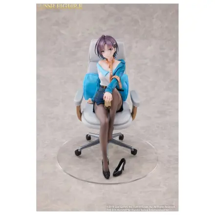 Idolmaster Shiny Colors x Mahjong Soul SSR PVC Statue 1/7 Asakura Tooru Leisurely Grace Ver. 21 cm    product photo