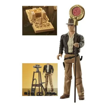 Indiana Jones: Raiders of the Lost Ark Jumbo Vintage Kenner Action Figure Playset SDCC 2023 Exclusive 30 cm product photo