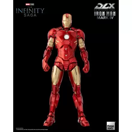 Infinity Saga DLX Action Figure 1/12 Iron Man Mark 4 17 cm termékfotója
