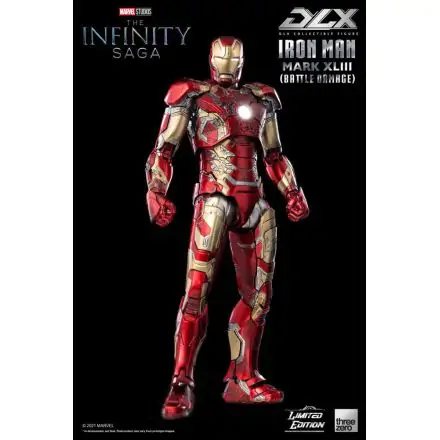 Infinity Saga DLX Action Figure 1/12 Iron Man Mark 43 (Battle Damage) Limited Edition 17 cm product photo