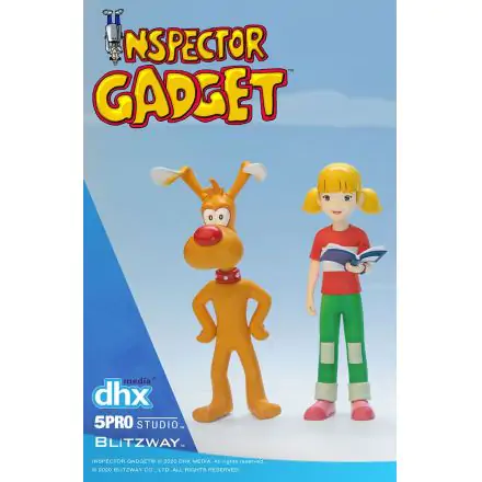 Inspector Gadget Mega Hero Action Figure 2-Pack 1/12 Brain & Penny 11 cm product photo