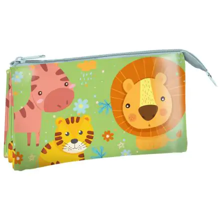 Into the Jungle triple pencil case product photo