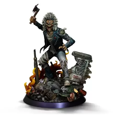 Iron Maiden Art Scale Statue 1/10 Eddie 50th Year Anniversary 22 cm product photo