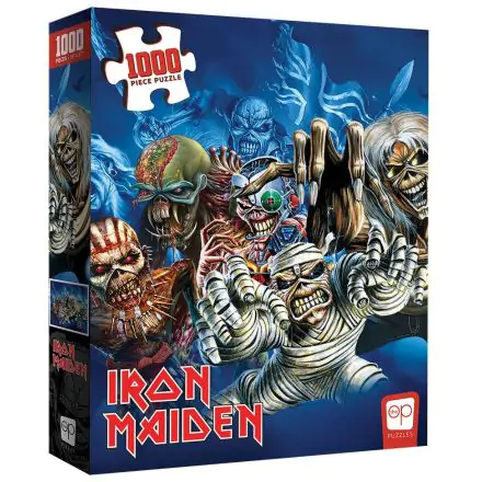 Iron Maiden Jigsaw Puzzle The Faces of Eddie (1000 pieces) product photo