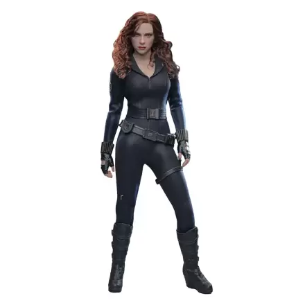 Iron Man 2 Action Figure 1/6 Black Widow Artisan Edition Hot Toys Exclusive 28 cm product photo