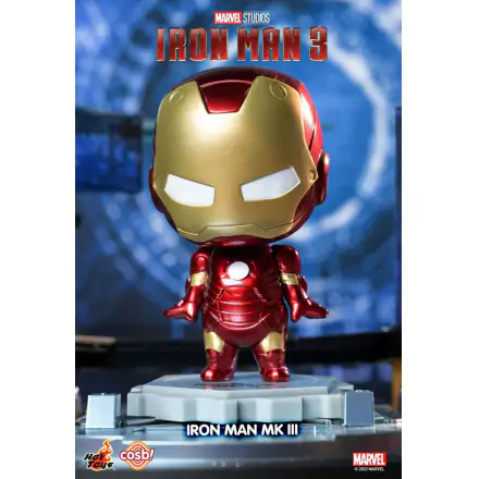 Iron Man 3 Cosbi Mini Figure Iron Man Mark 3 8 cm termékfotója
