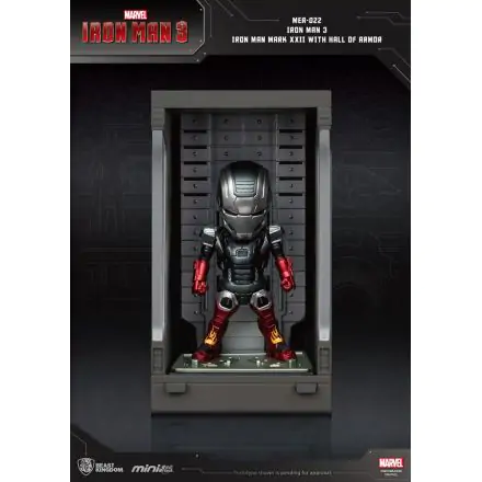 Iron Man 3 Mini Egg Attack Action Figure Hall of Armor Iron Man Mark XXII 8 cm product photo