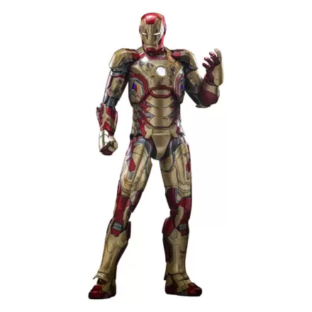 Iron Man 3 Movie Masterpiece Diecast Action Figure 1/6 Iron Man Mark XLII (2.0) 32 cm termékfotója