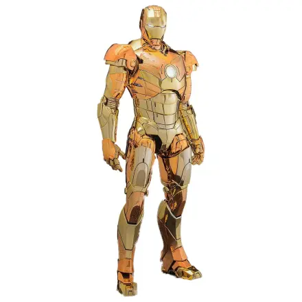Iron Man Movie Masterpiece Diecast Action Figure 1/6 Iron Man Mark III (Golden & Copper Gold Version) Hot Toys Exclusive 33 cm product photo