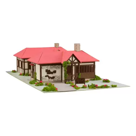 Is the order a rabbit?? Bloom 1/150 Paper Model Kit Anitecture Hot Bakery & Cocoa's House 4 cm (re-run) product photo