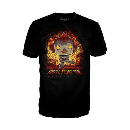 It Loose Funko POP! Tees t-shirt Pennywise You´ll Float Too product photo