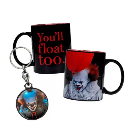 IT Pennywise Mug and Metal keychain product photo