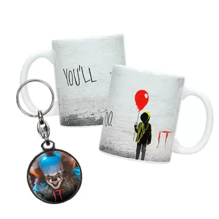 IT Pennywise Mug and Metal keychain product photo