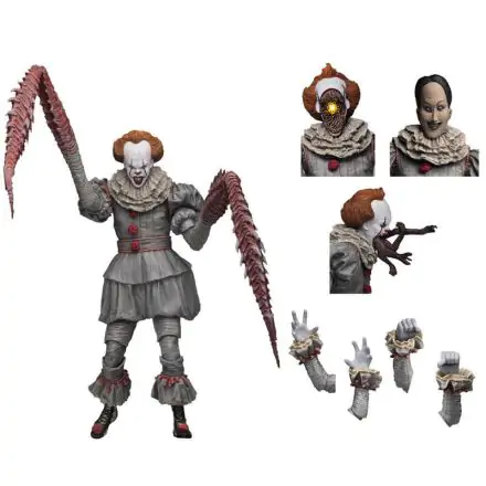 IT The Dancing Clown Pennywise Ultimate figure 18cm product photo