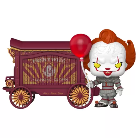 It-Welcome to Derry Funko POP! Town Vinyl Figure Pennywise & Wagon 9 cm product photo
