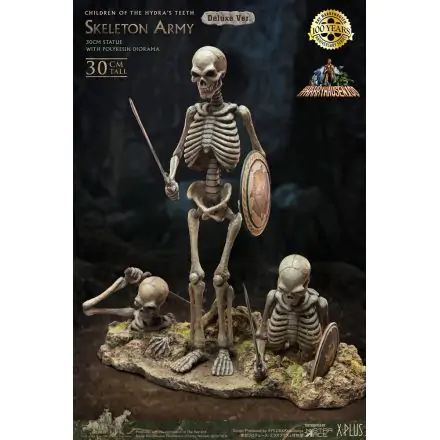 Jason and the Argonauts Gigantic Soft Vinyl Statue Ray Harryhausens Skeleton Army (Children of the Hydra's Teeth) Deluxe Ver. 32 cm product photo
