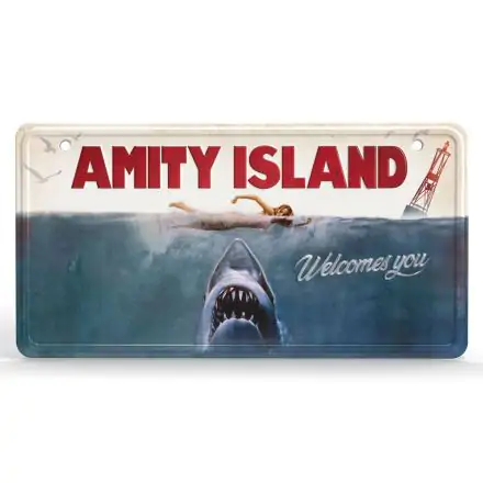 Jaws Metal Sign Movie Poster product photo