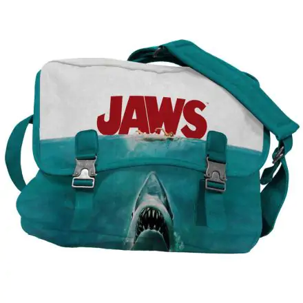 Jaws canvas fabric shoulder bag product photo