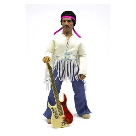 Jimi Hendrix Action Figure Woodstock Flocked 20 cm termékfotója