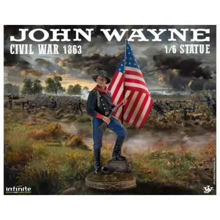 John Wayne Civil War 1863 Statue 1/6 48cm product photo