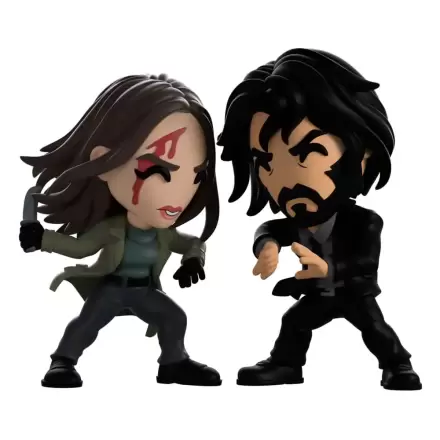 John Wick: Ballerina Vinyl Figures 2-Pack Ballerina & John Wick 11 cm product photo