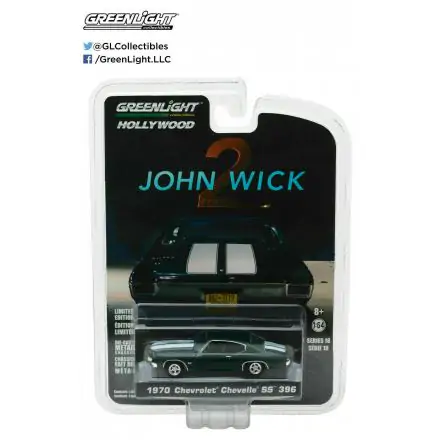 John Wick: Chapter 2 Diecast Model 1/64 1970 Chevrolet Chevelle SS 396 product photo
