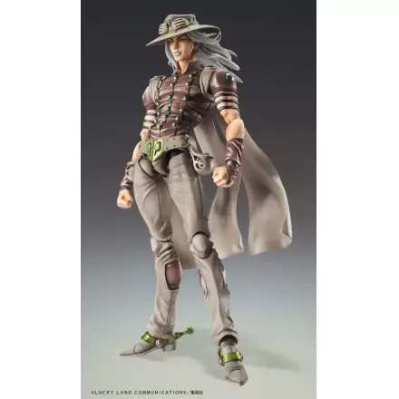 JoJo's Bizarre Adventure Part7 Steel Ball Run Super Action Action Figure Chozokado Gyro Zeppeli Third 16 cm product photo