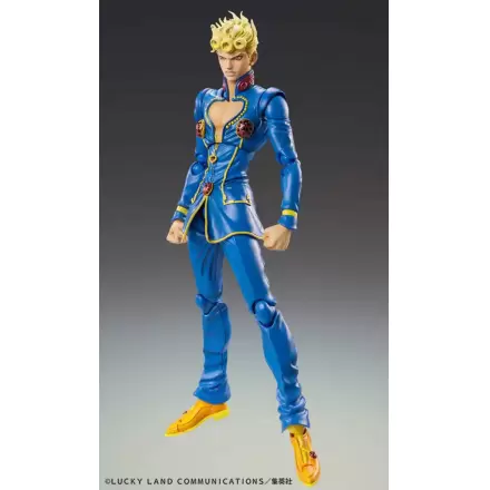 JoJo's Bizarre Adventure Part 5: Golden Wind Action Figure Chozokado Giorno Giovanna Second 15 cm product photo