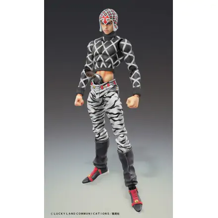 JoJo's Bizarre Adventure Part5 Super Action Action Figure Chozokado (Guido Mista & S P Ver. Black) 15 cm termékfotója