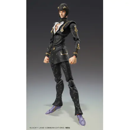 JoJo's Bizarre Adventure Part6 Stone Ocean Action Figure Chozokado (Bruno Bucciarati Ver. Black) 15 cm termékfotója